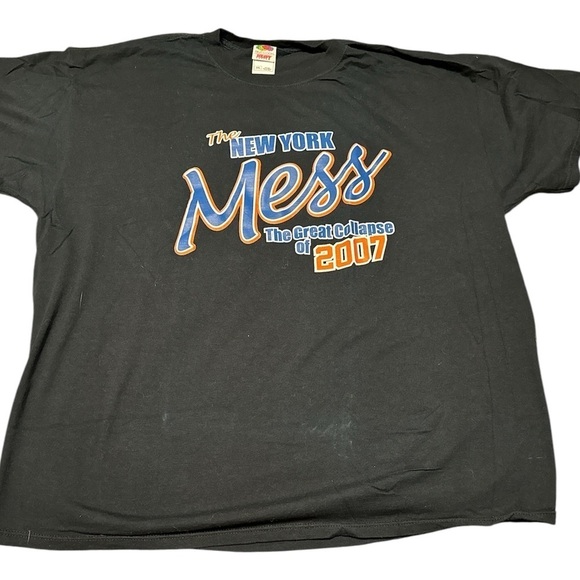 The NY Mess - The Great Collapse of 2017 -Size 2XL - Picture 1 of 1
